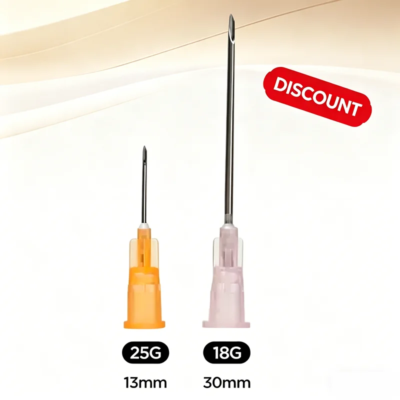 30G 25mm 32G 4mm Detachable Needles for Filler Sterile Single Package Disposable Small Teeth Irrigator