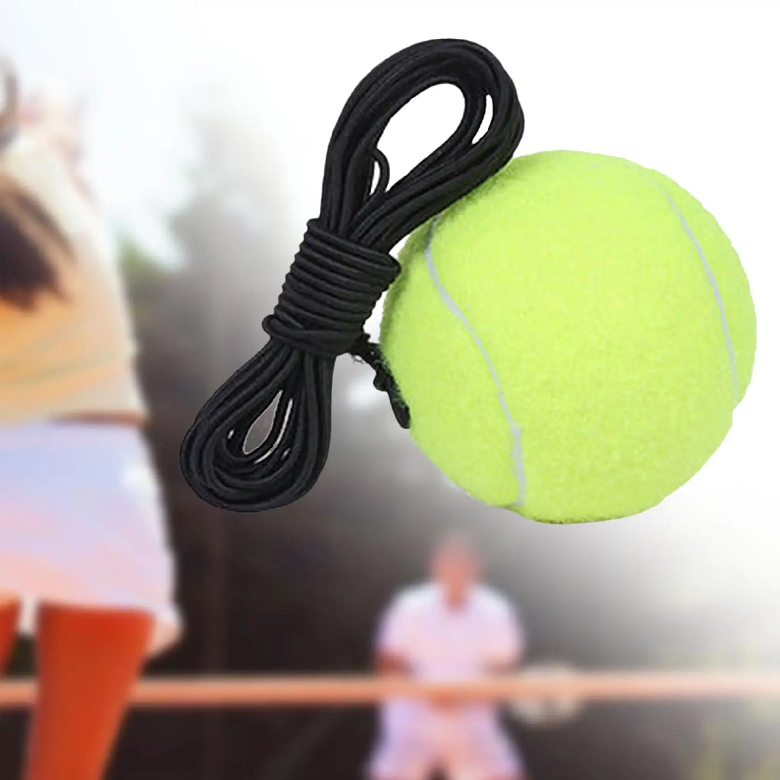 Tennis Trainer Ball with String Accessory Tool with Rope Tennis Equipment for Self Practice Self Training Wall Kids Solo