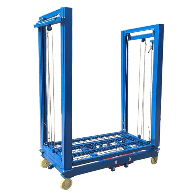 Mobile electric scaffolding remote control lift automatic loading and unloading construction site folding hoist