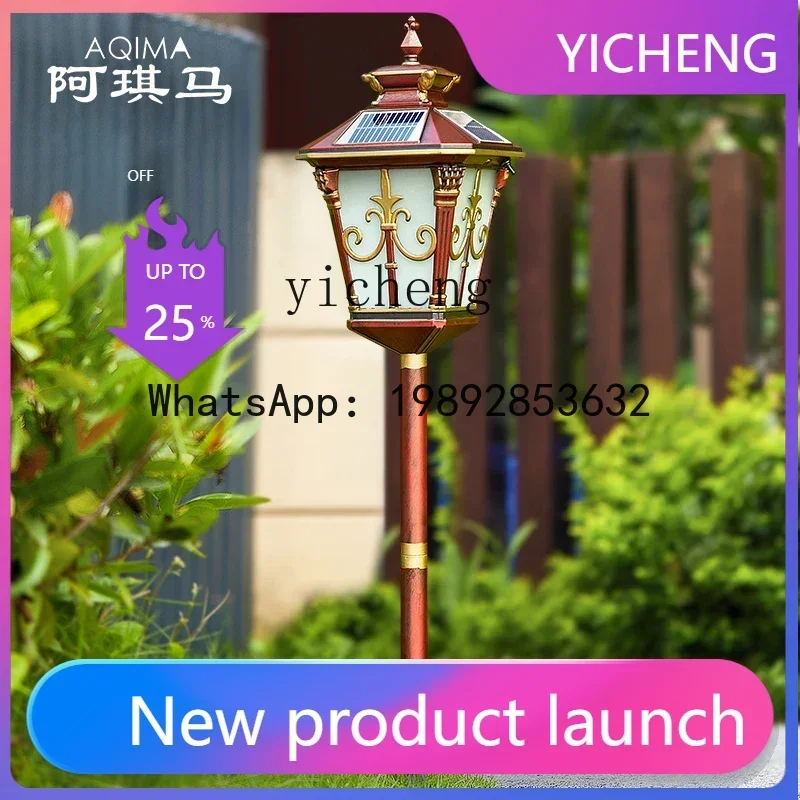 

Солнечный светильник BJ6 для наружного освещения дворов, садов, вилл и ландшафтов, водонепроницаемый, сверхъяркий, для украшения газонов и домов