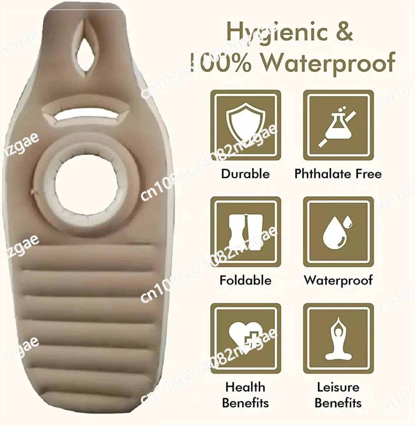 

Надувная подушка для беременных всего тела, надувная кровать для беременных с отверстием для живота для комфорта, поддержка для сна для беременных женщин