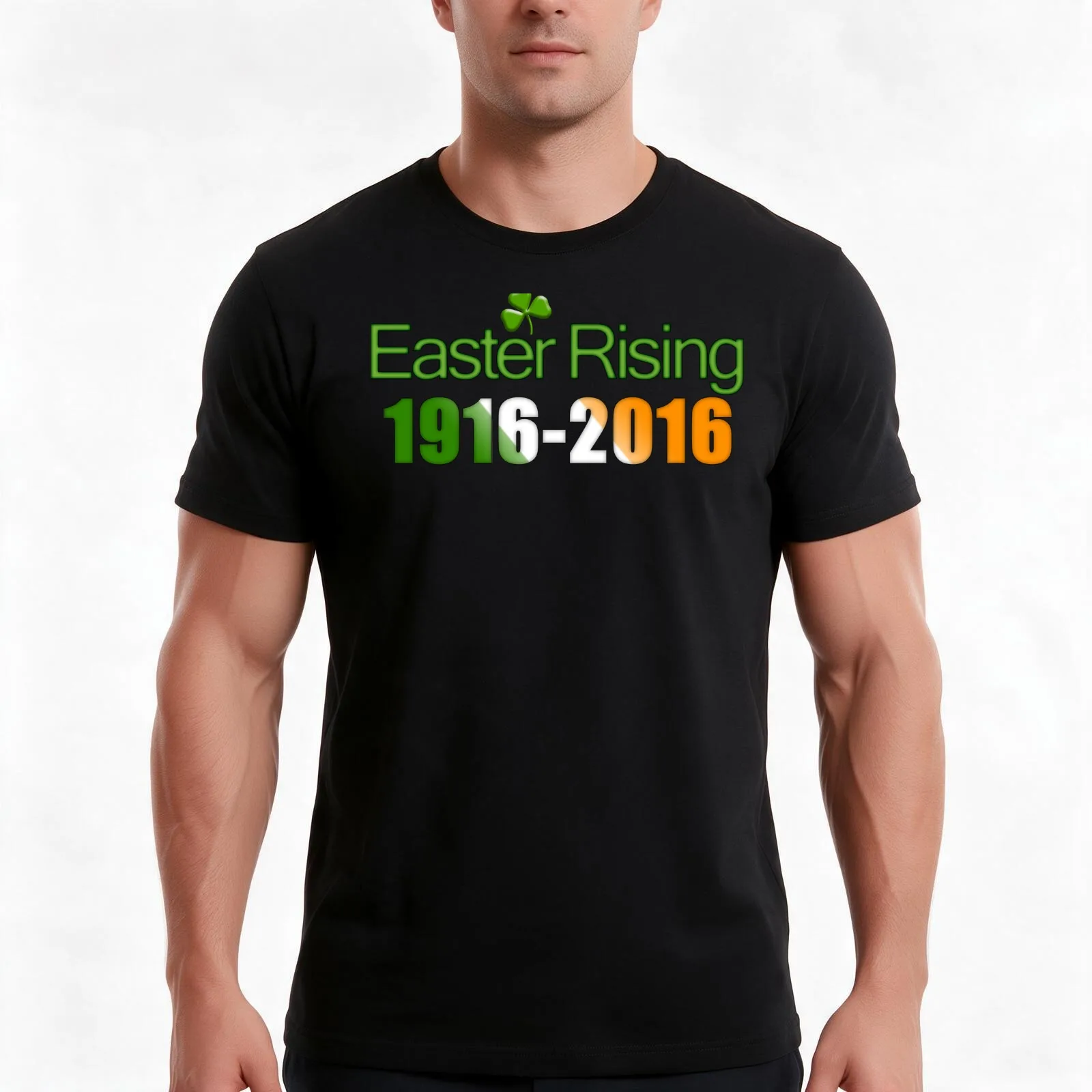 Ireland Easter Rising 1916 T-Shirt, Summer Casual Cotton Tee, Oversized Streetwear Tops, Vintage Graphic Print, Unisex Men Women