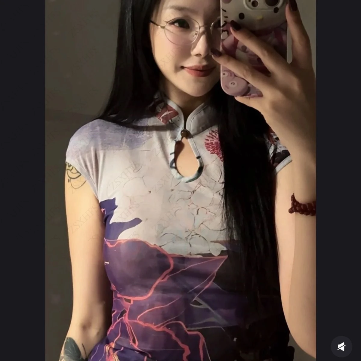 2025 New Chinese Style Qipao Shirt Women Jacquard Shirt Elegant Hanfu Tank Improved Tang Clothes Tradition Collar Satin Vest