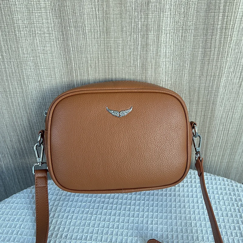 

Минималистичная сумка через плечо с цепочкой, регулируемый ремень для ношения кроссбоди, полированная фурнитура, универсальный аксессуар на каждый день, новинка 2026 года