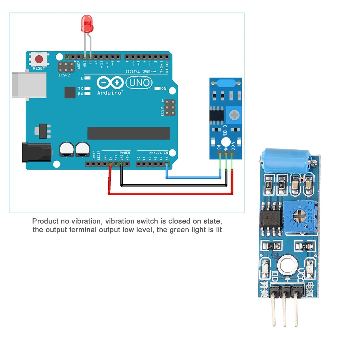 10 قطعة وحدة استشعار الاهتزاز عادة نوع مغلق لإنذار الأمن زلزال دراجة نارية سيارة مكافحة سرقة كشف رصد #3