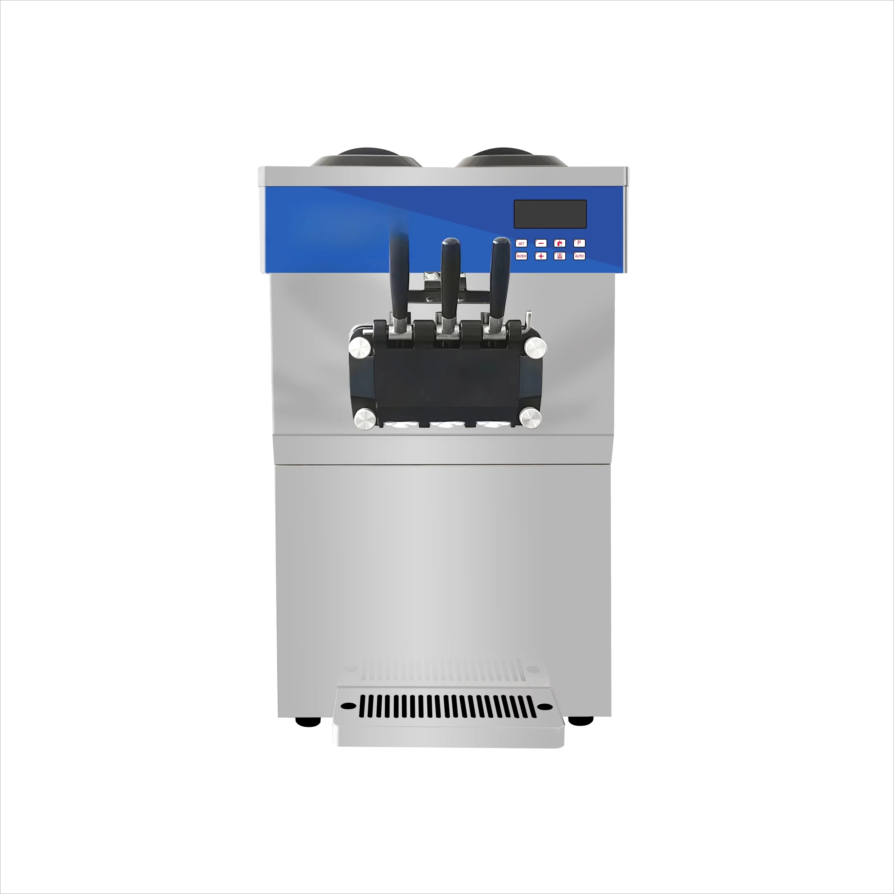 Automatic 3Flavor Soft Ice Machine/ Sundae / Serve Making Commercial Soft Serve Softserve Ice Cream Machine With CE ETL Approved