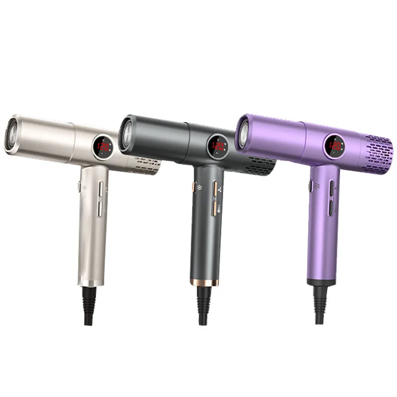 

Large Screen High Speed Hair Dryer with Negative Ions Powerful Salon Grade Blow Dryer Constant Temperature