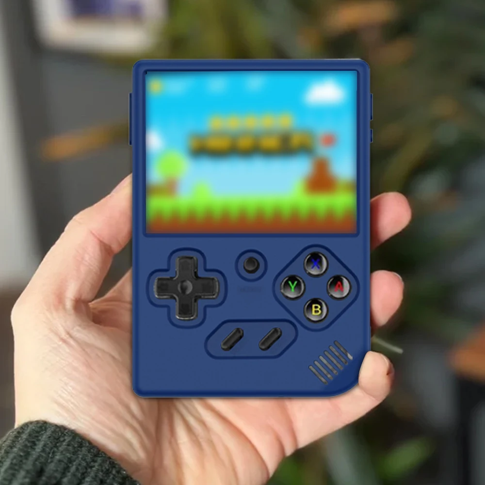 For ANBERNIC RG35XX Plus Retro Handheld Game Console Silicone Protective Case Soft Shell Anti Fall Anti Scratch