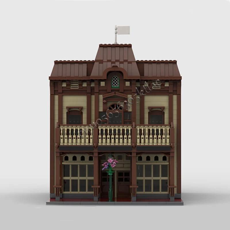 1841 Uds. Ciudad calle escena casa de magia MOC personalizar bloque de construcción Modular diseño Popular ladrillo DIY juguetes para vacaciones regalos