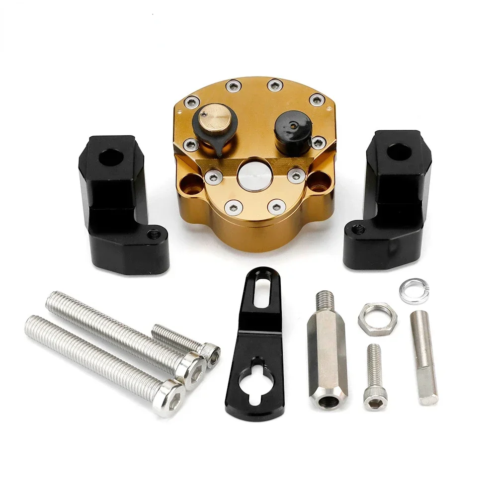 xmsj-Applicable To KTM790ADV Motorcycle Modification Direction Damper Anti Shake Head Fixing Code Steering Buffer Accessories