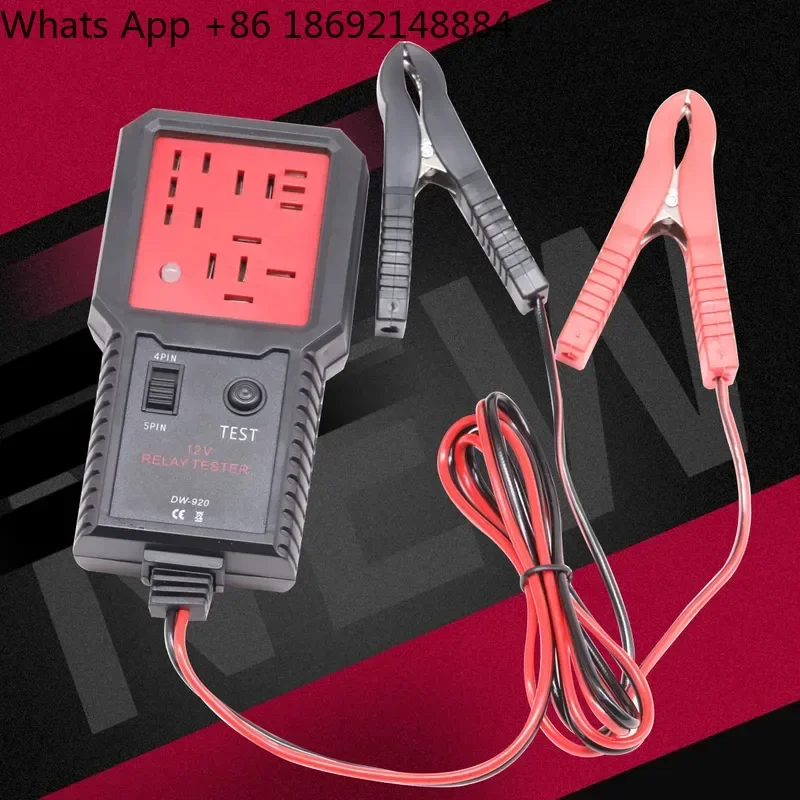 Automotive Relay Tester Tripod Five Pod Detector for Automotive Circuit Detection and Maintenance Tool