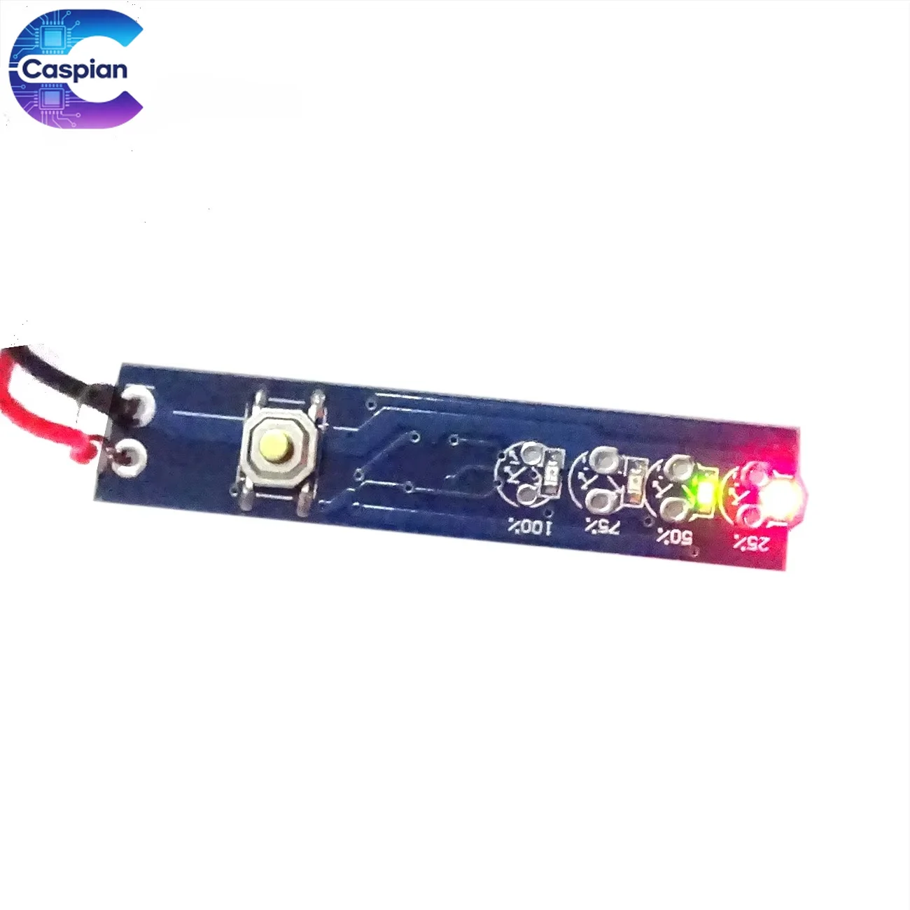 100Pcs Lithium Battery Capacity Indicator Module 1S 2S 3S 4S 3.7V 18650 Power Level Tester LED Display Board
