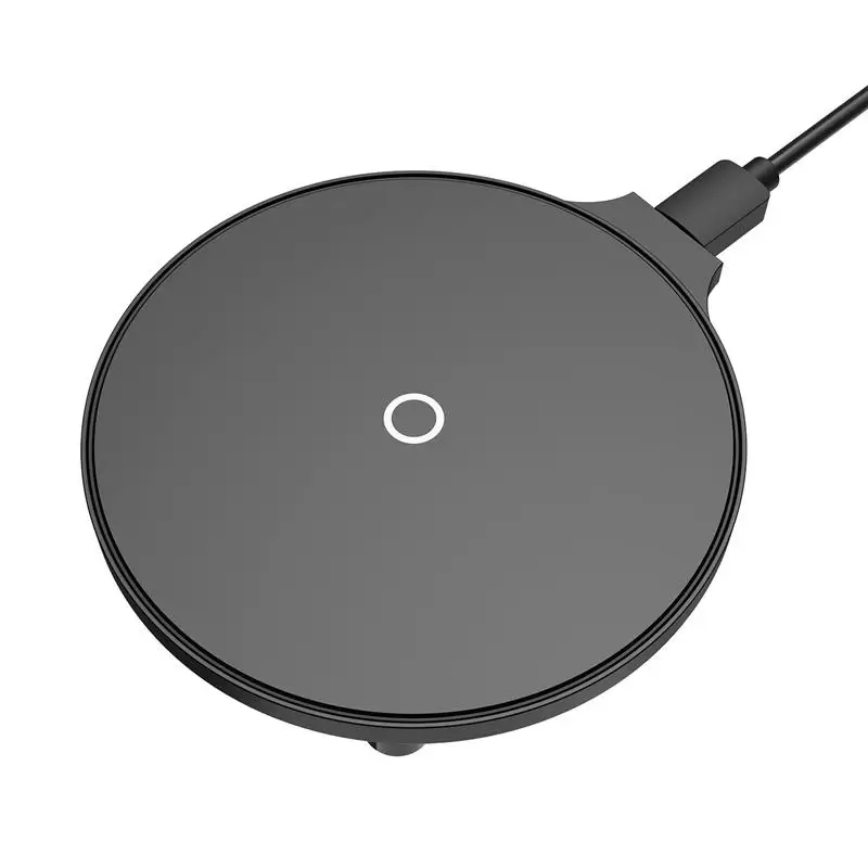 5W Wireless Charger For Samsung Iphone & All Android Phone Ultra-Thin Wireless Fast Charging Transmitter Base