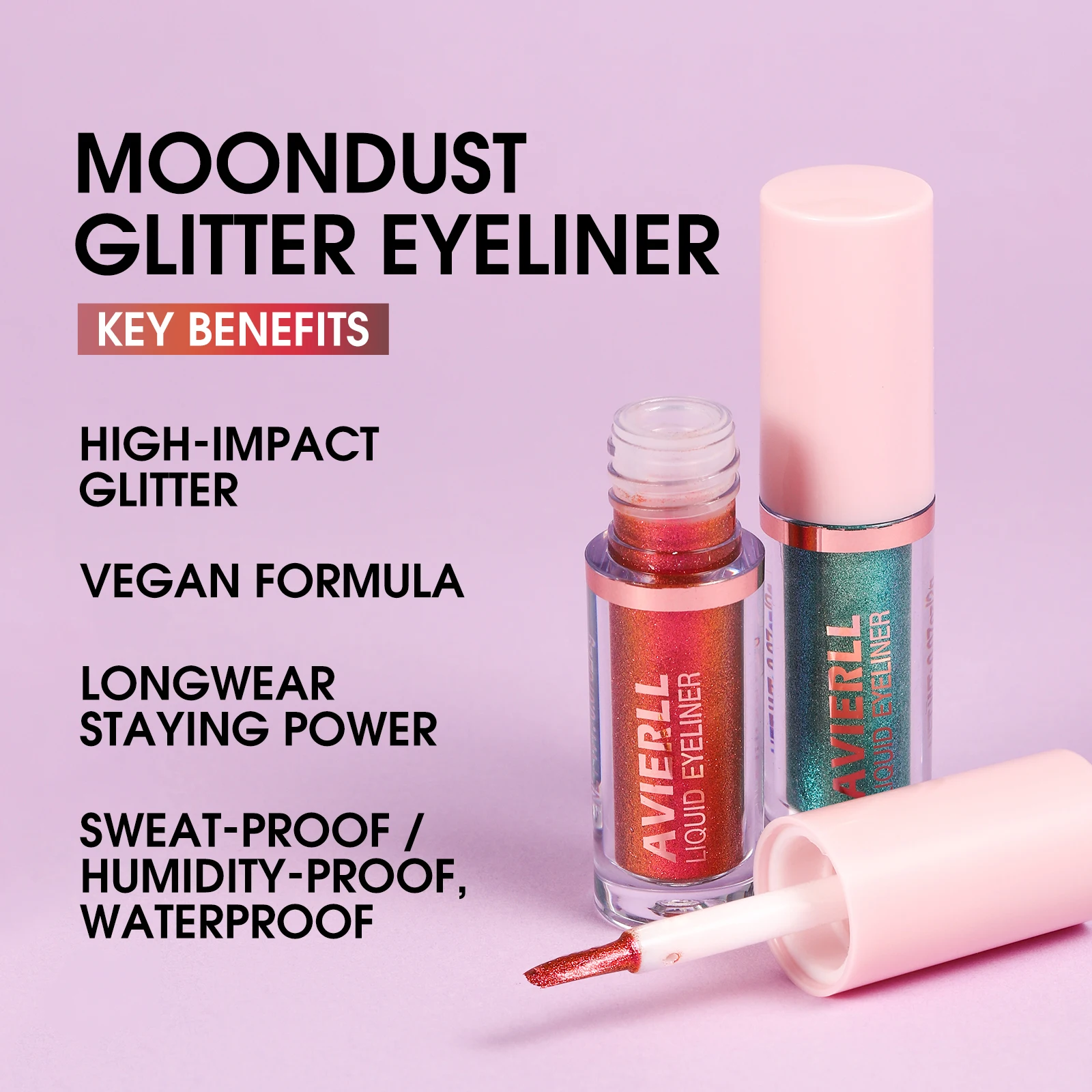 Chameleon Eyeliner Set, 8 Colors, Long-lasting Waterproof Glitter Liquid Eyeshadow, No Smudging, Fast-drying, Eye Makeup Gift