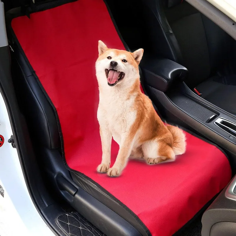 Foldable Waterproof Pet Dog Car Seat Cover, Heavy - Duty Hammock, Scratch & Slip Resistant, Protects Car Seats