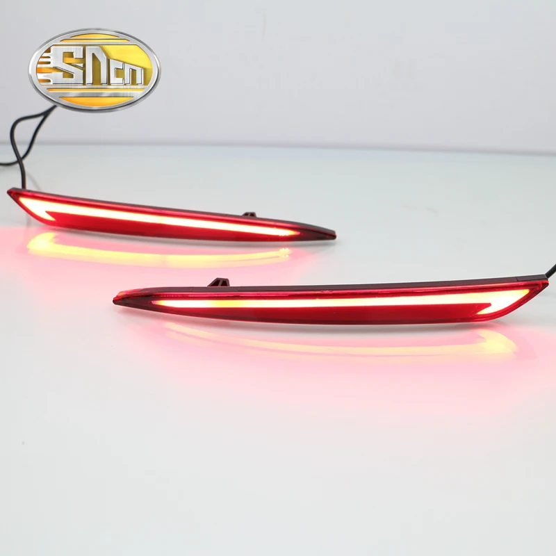 LED Bumper Light For Ford Mondeo 5 MK5 2013-2018 3-in-1 Functions Rear Running Lamp + Brake Light + Turn Signal Reflector