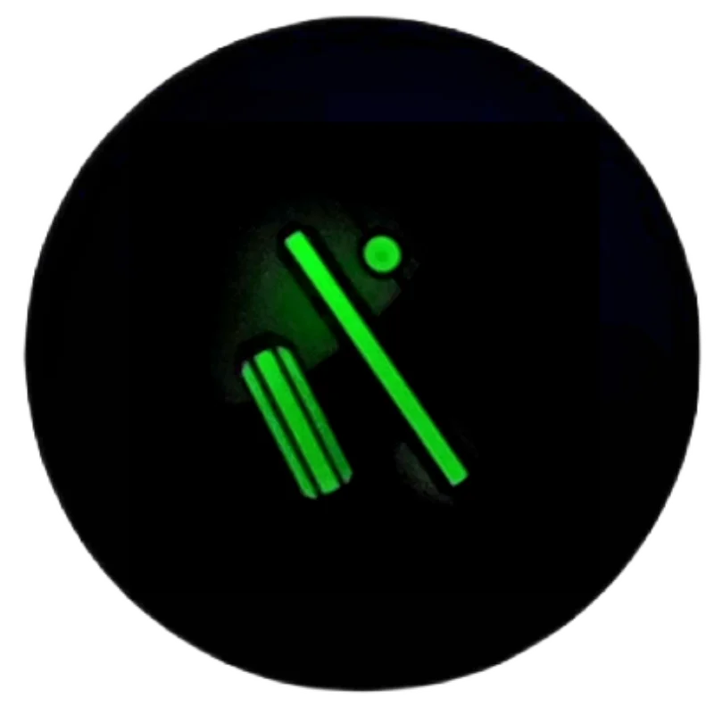 GMOGAR żółte 8.7*13*13.5mm zielone świecące wskazówki zegarka dla AP Royal Oak NH35 NH36 ruch podwyższone wskaźniki zegarka akcesoria