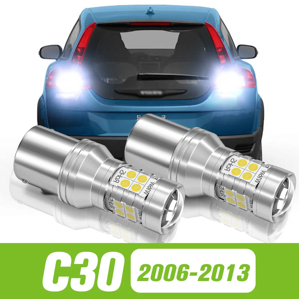 

2pcs For Volvo C30 2006-2013 LED Reverse Light Backup Lamp 2007 2008 2009 2010 2011 2012 Accessories