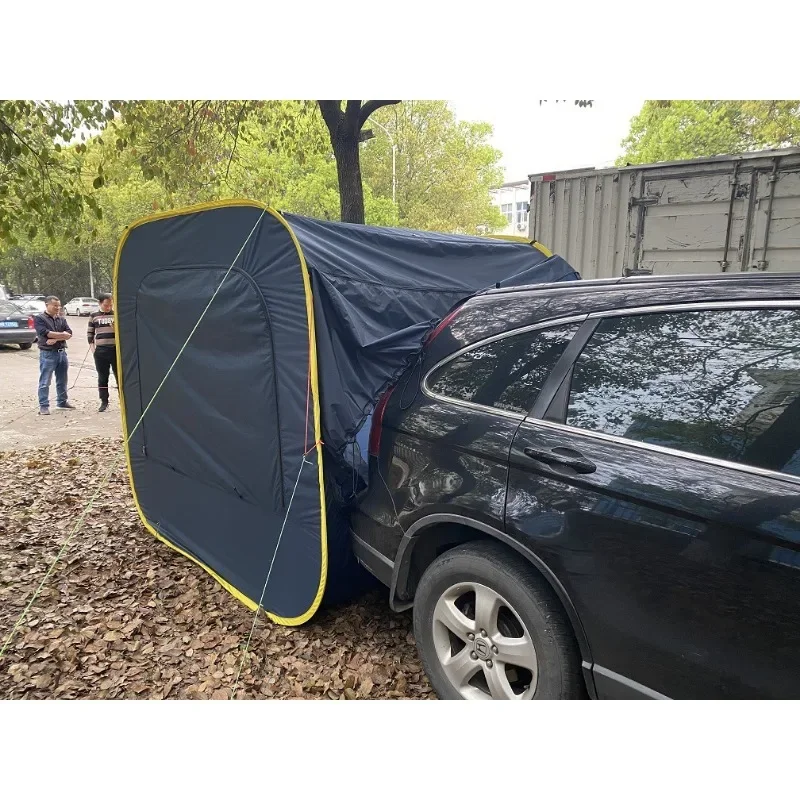 YOUSKY Outdoor Camping Pop-up รถเต็นท์ Simple Multi-person SUV ด้านหลังรถเต็นท์