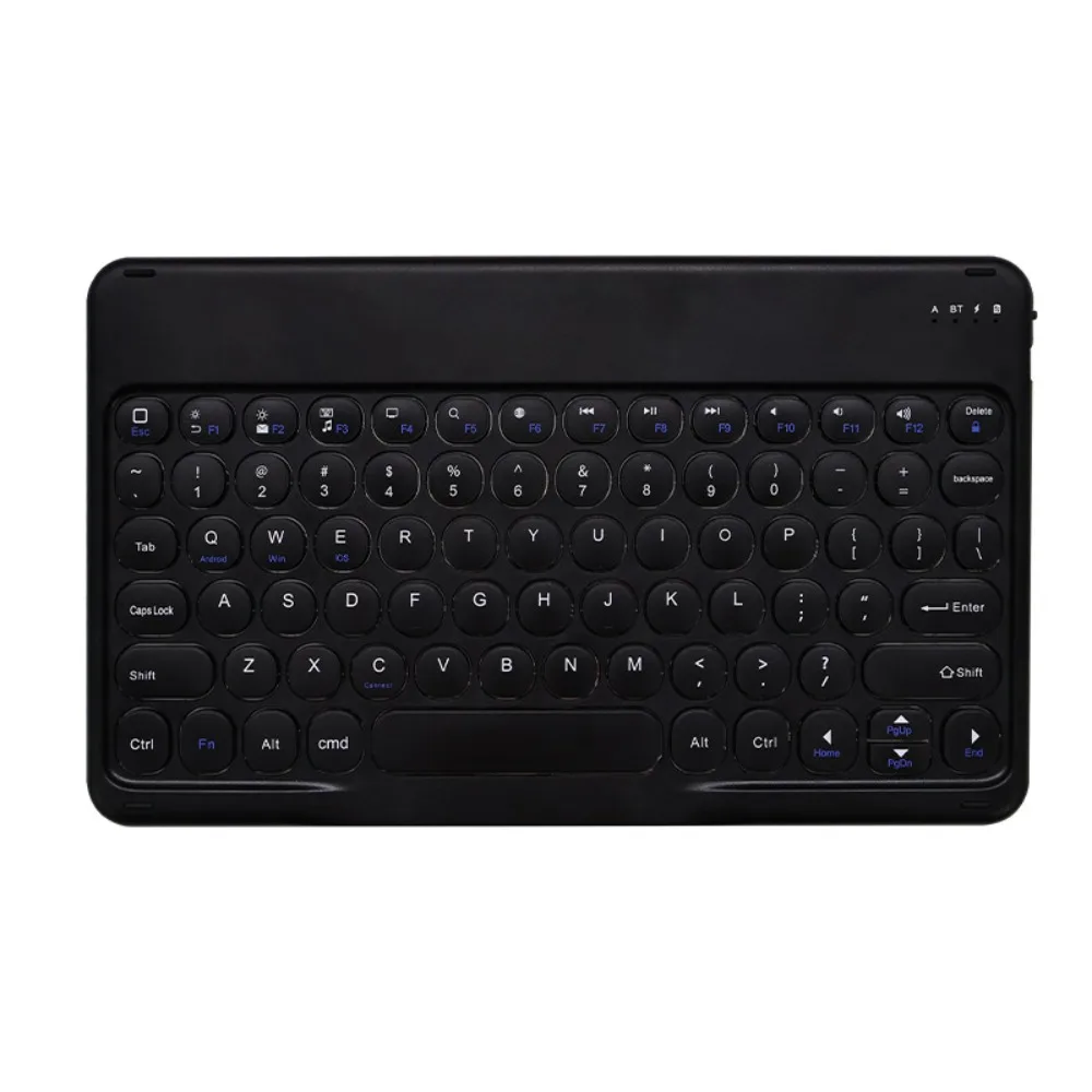 

Fashion 10 Inch Bluetooth Keyboard Ultra Thin Mini Wireless Keyboard Lightweight Rechargeable Portable Keyboard Office