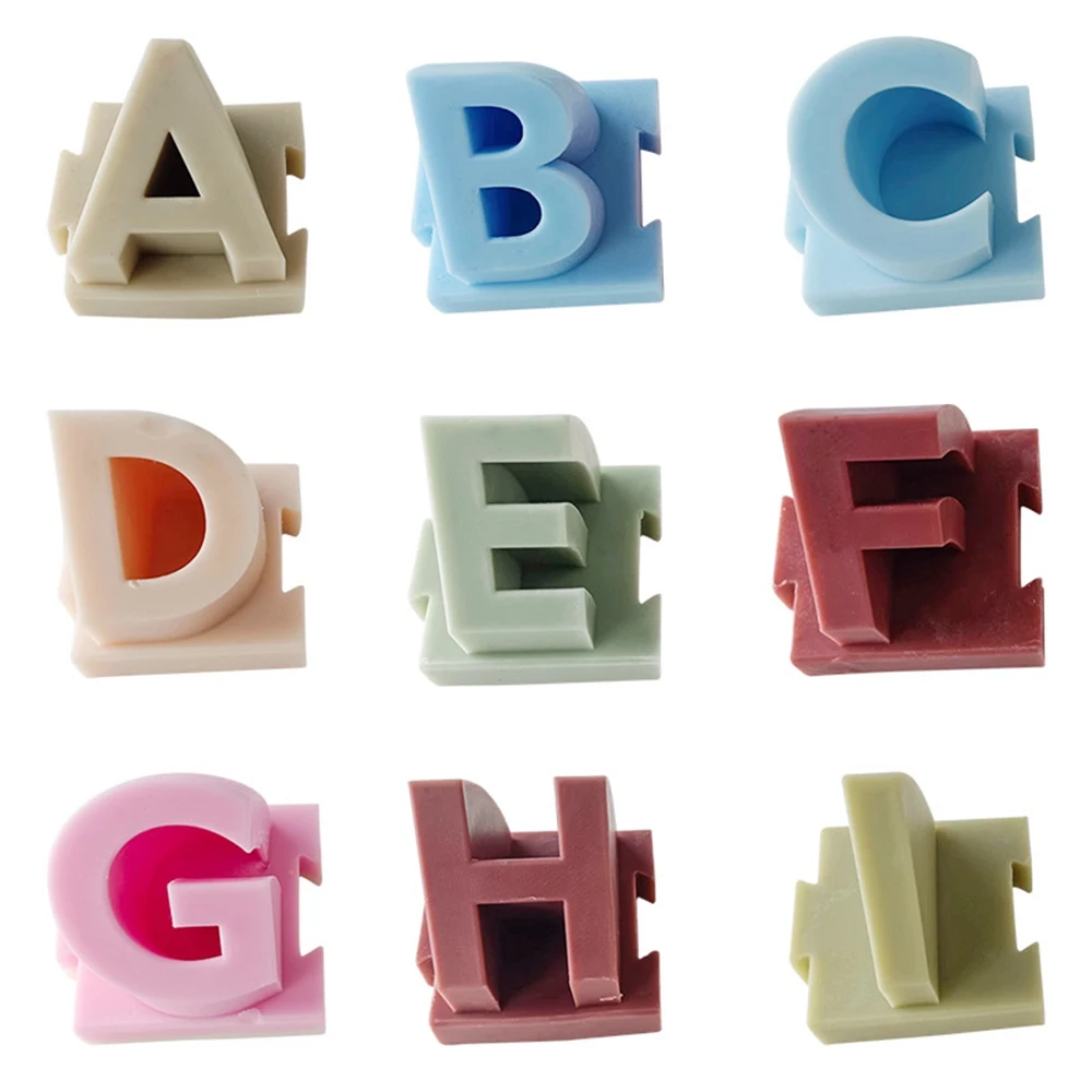 

Силиконовая форма для ароматерапии, 26 букв