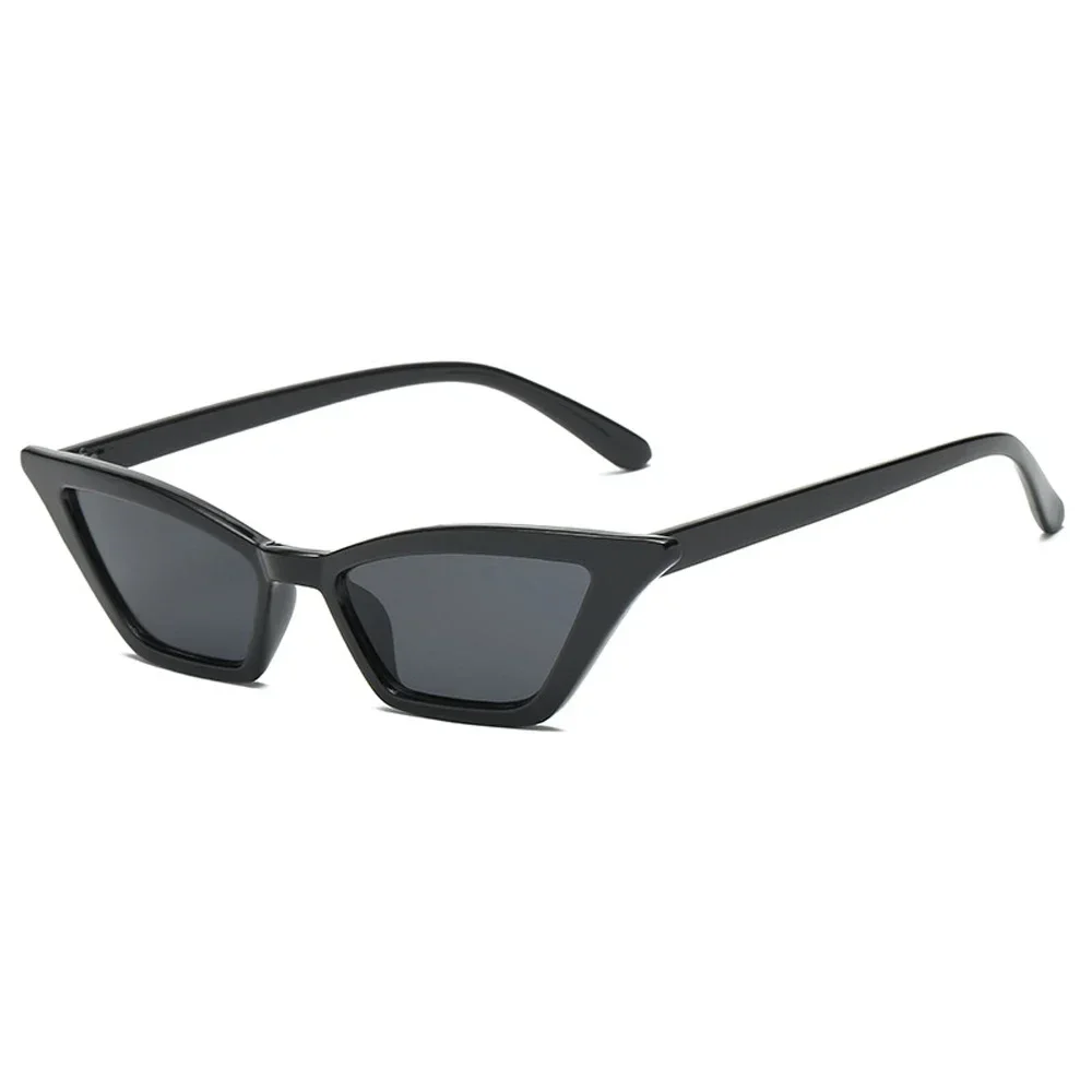 MUSELIFE Cute Sexy Retro Cat Eye Sunglasses Women Small Black White Triangle Vintage Cheap Ladies Sun Glasses Red Female UV400