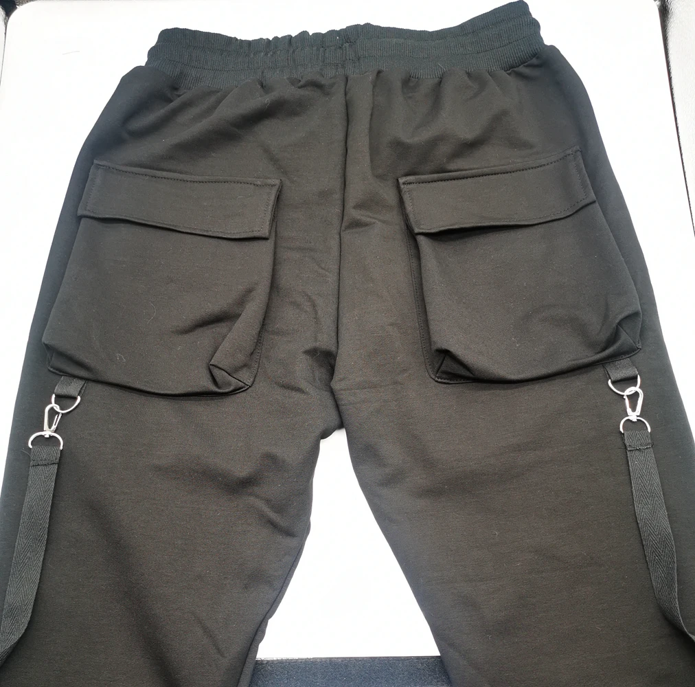 Calça Running Masculina de Algodão, Leggings Slim, Corredores, Streetwear Skinny, Calças Esportivas Casual, Calça de Treino Masculina, Fitness