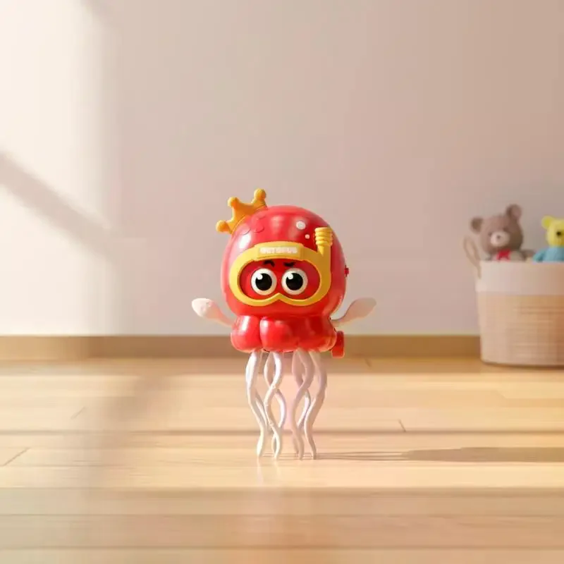 

Electric Dancing Octopus Toy, Interactive Walking Squid with Light and Music for Kids