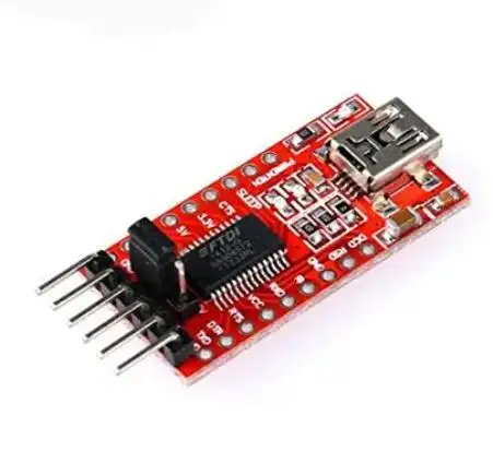 

FTDI232 FT232RL USB TO TTL 3,3 В/5 В Модуль последовательного адаптера FTDI для настройки программного обеспечения контроллера полета сервопривода RC