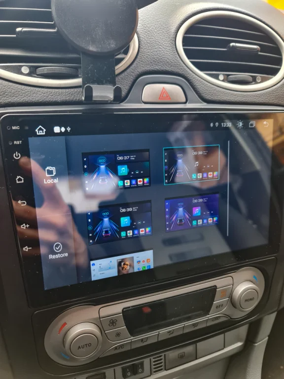 Junsun V3 Plus Radio for ford focus 2 3 Mk2 Mk3 2004 2005 2006 2007 2008 2009 2010 2011 Wireless CarPlay GPS WiFi BT FM IPS RDS