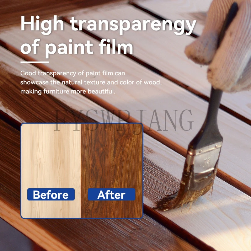 Water-Based Wood Grain Paint Outdoor Anti-Corrosion Wood Oil Doors And Windows Cabinets Color Change Antique Wood Paint