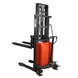 Month ton electric forklift electric pallet stacker for lifting goods