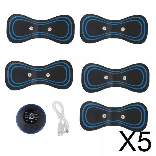 

Mini Massage Device Vibrating Pad Rechargeable for Muscle Relaxation Whole Body Neck Back Legs Shoulder