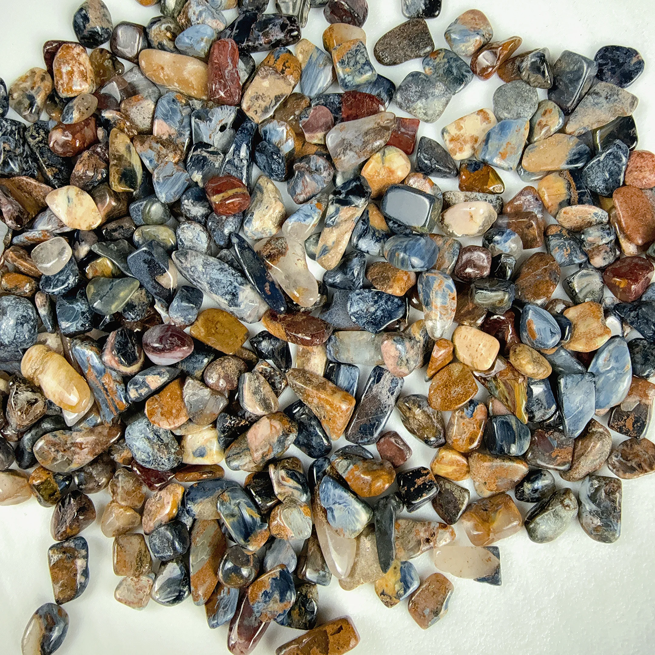 3-12mm Pietersite Semi Tumbled - Fish Tank Gravel ulasan dan harga