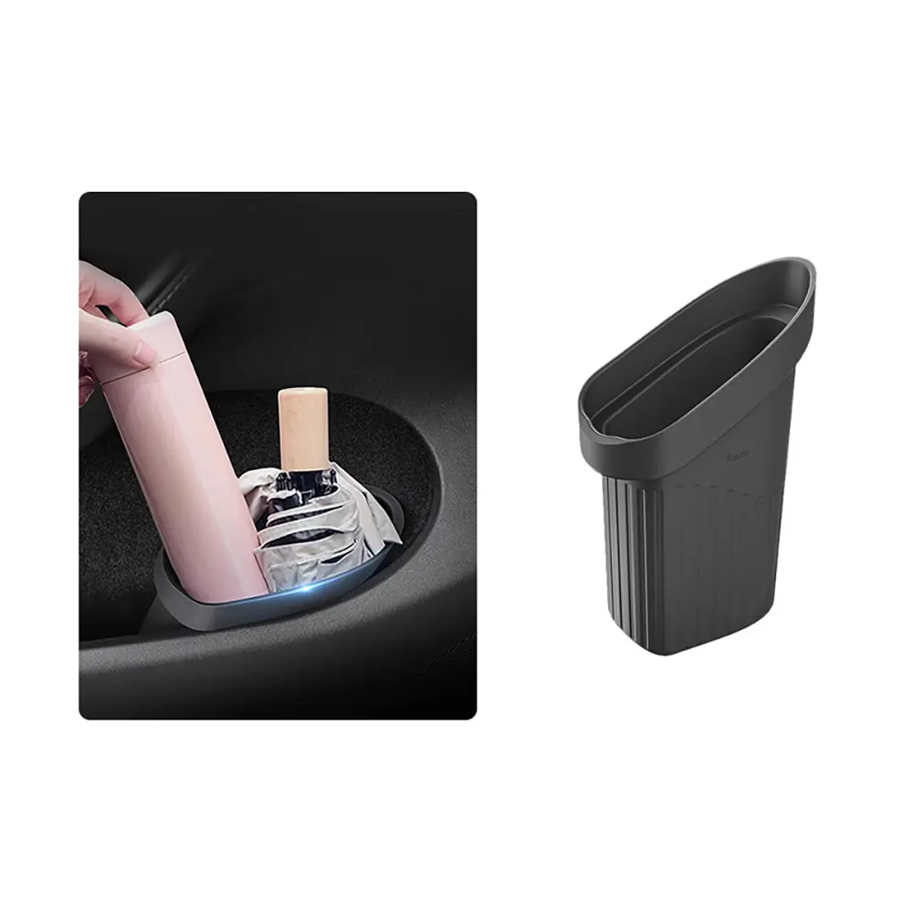 

For Tesla Model 3 Y Side Door Trash Can Garbage Can Trash Bin Storage Box Organizer Accessories