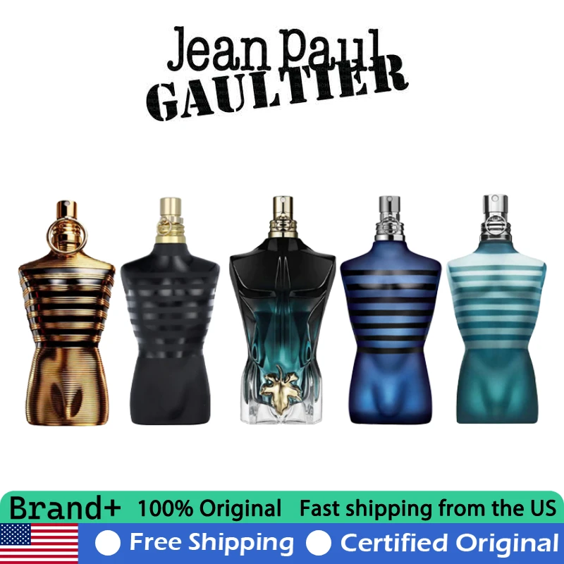 Jean Paul Gaultier Serie 5PCS SET Eau de Parfum Spray 4.2 Oz Perfume Francés Premium Duradero Oriental Feromonas Colonia 125 ML