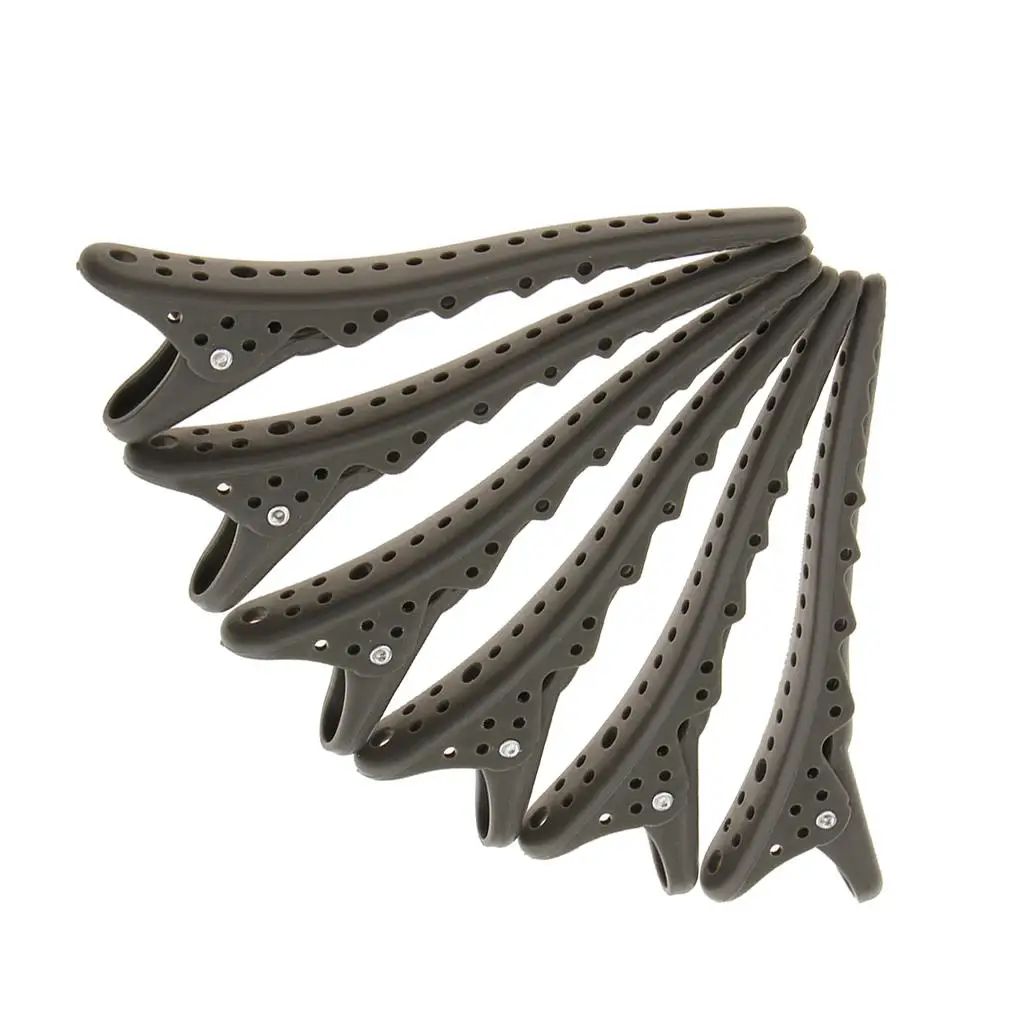 

6 Pieces Pro Hair Clips Clamp Salon Hair Accessories Hair Care Styling