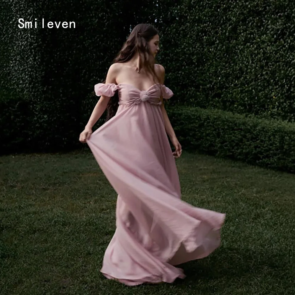 

Smileven Luxury A Line Prom Dress Illusion Sweetheart Evening Gowns Princess Style Temperament Occasion Dress Customized 2026