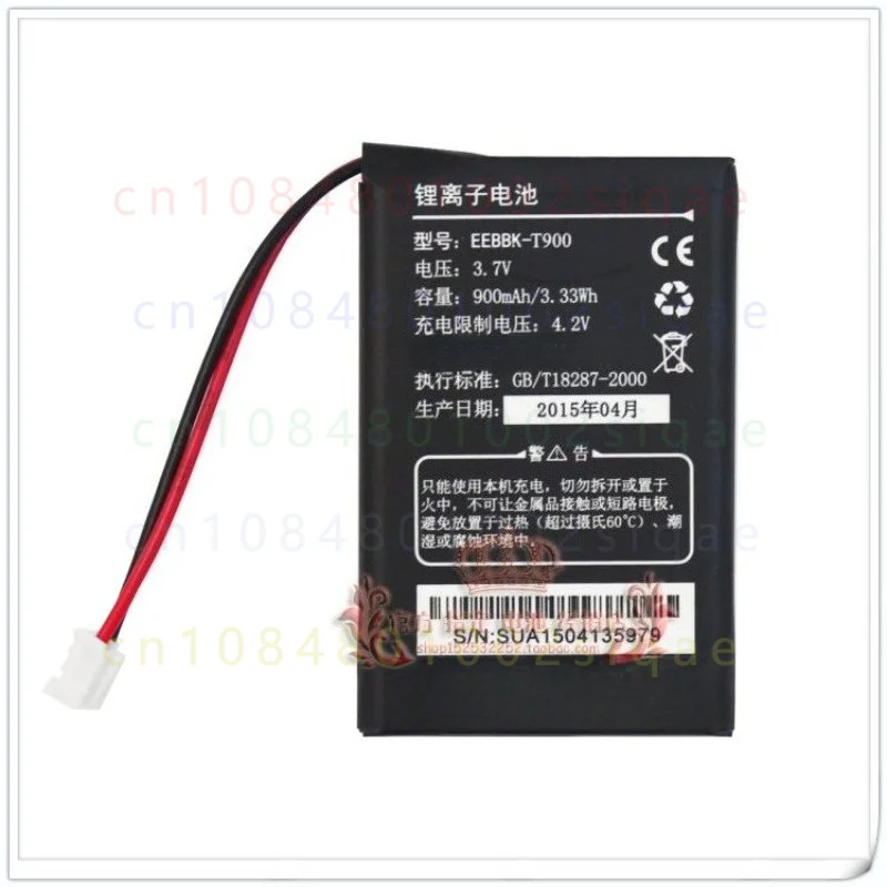 1PCS FOR BBK EEBBK-T900 3.7V 900mAh Battery Fit T1 T2 T900E Point Reading Learning Machine New Replacement Spare Battery