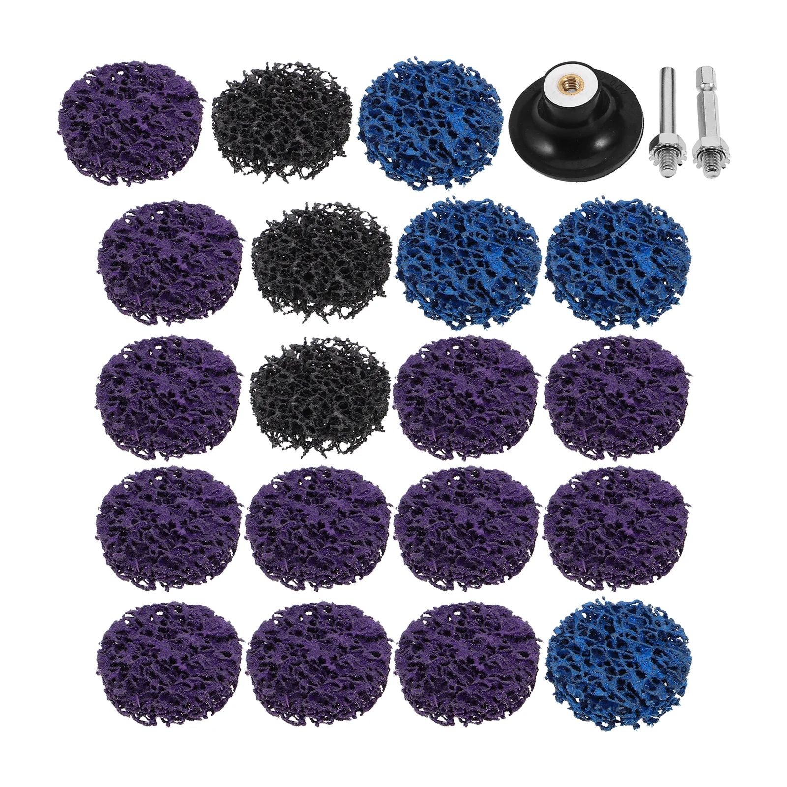 

1 set 2 Inch Grinding Discs Car Polishing Repair Tool Grinding Wheels Abrasive Buffing Wheels S Disc for Drill Home DIY