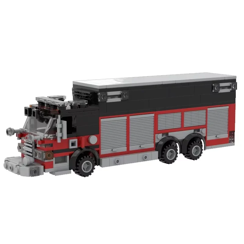 

MOC Ambulance Fire Truck Model Series - Small Part Assembly Toy Building Blocks - Suitable for All Hobbyists to Build - Creative