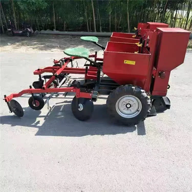 Tractor-mounted Potato Planter: Synchronous Sowing, Covering, and Fertilizing to Reduce Labor Costs