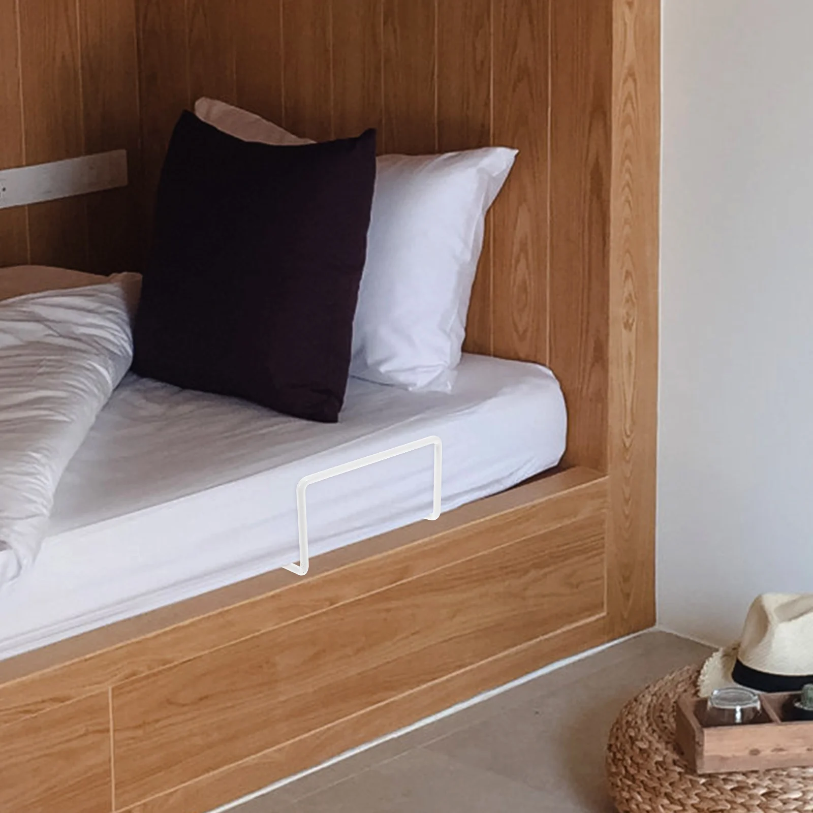 2 قطعة قضبان التجنيب إطار السرير سدادات الشريحة عدم الانزلاق فراش القابض أصحاب لحجم السرير فراش سرير قابل للتعديل #1