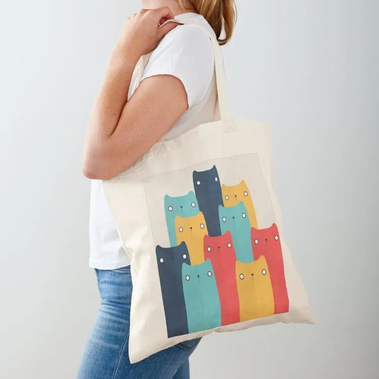 

Cats Tote Bag Women's handbag women bag bags luxury women Eco bag