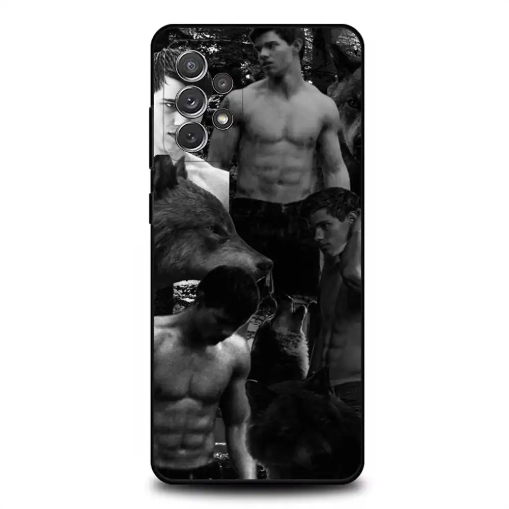 حافظة هاتف إدوارد جاكوب T-Twilight لهاتف سامسونج S 25,24,23,22,30,21,10,9,Ultra,Plus,Lite,FE,4,5G حافظة ناعمة سوداء