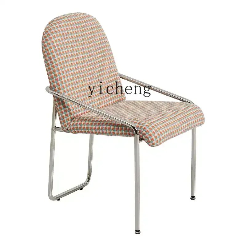 Lazy space Nordic creative armrest dining chair home modern back chair retro small apartment simple dining table chair