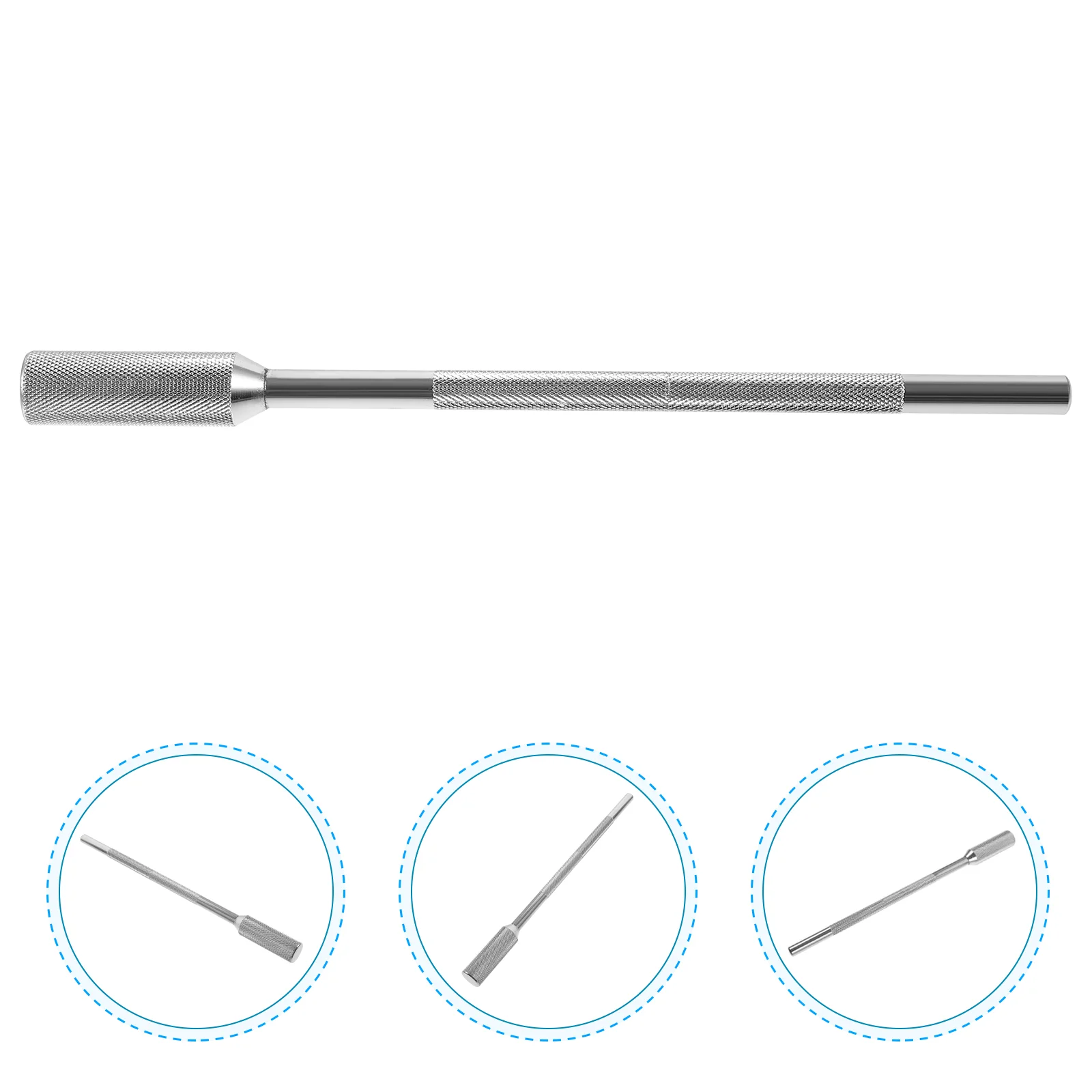 

Cowbell Expansion Stand Holder Rod Extension Frame for Drums Silver Fixing Metal Bracket