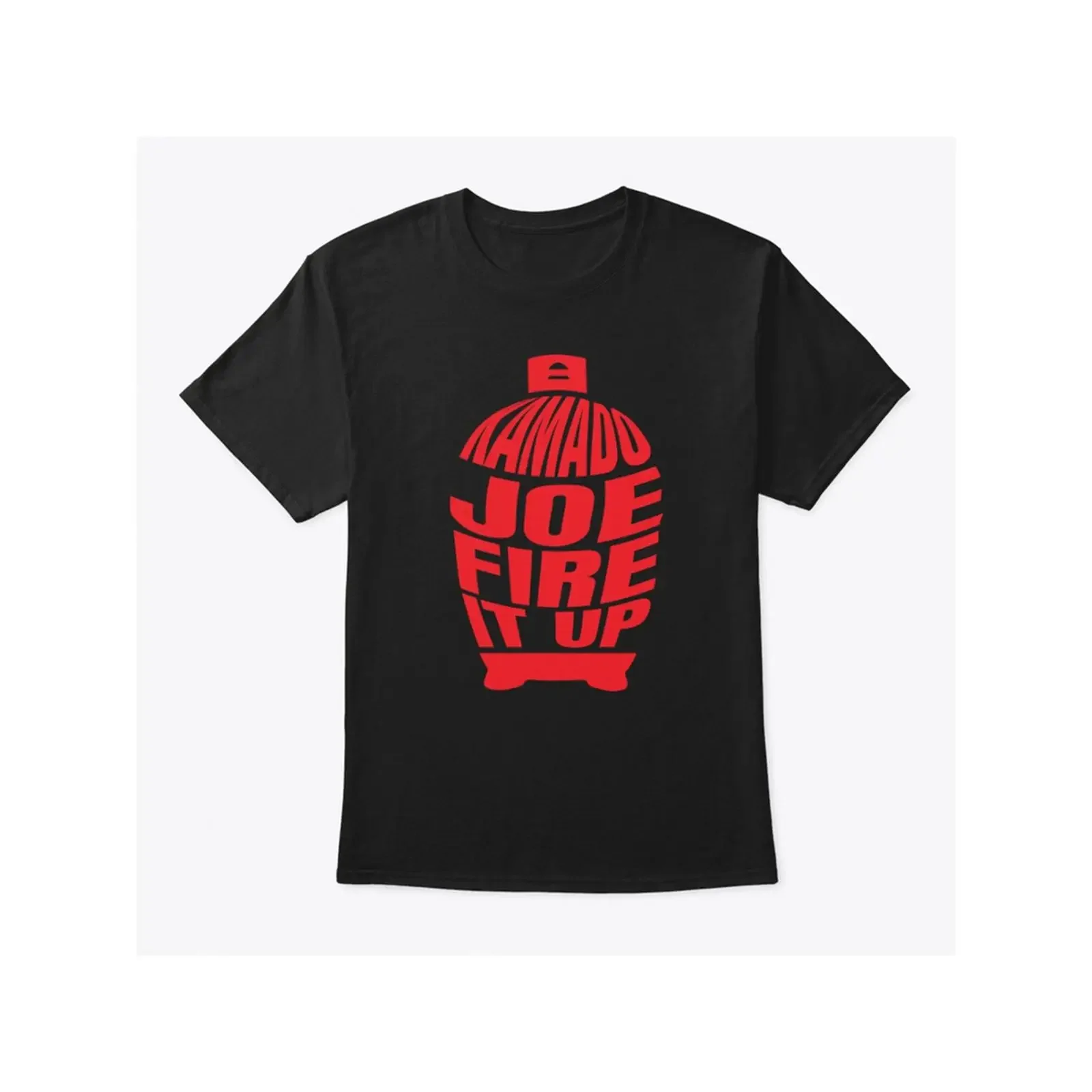 Kamado Joe Fire It Up amp 39 t shirt vintage Washed Stretched homme fashion designer clothes Versatile Unisex Comfortable