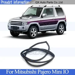 CAPQX Door Rubber Seal Doorpost Strip For Mitsubishi Pajero Mini IO Doorpost Strip Door Rubber Seal