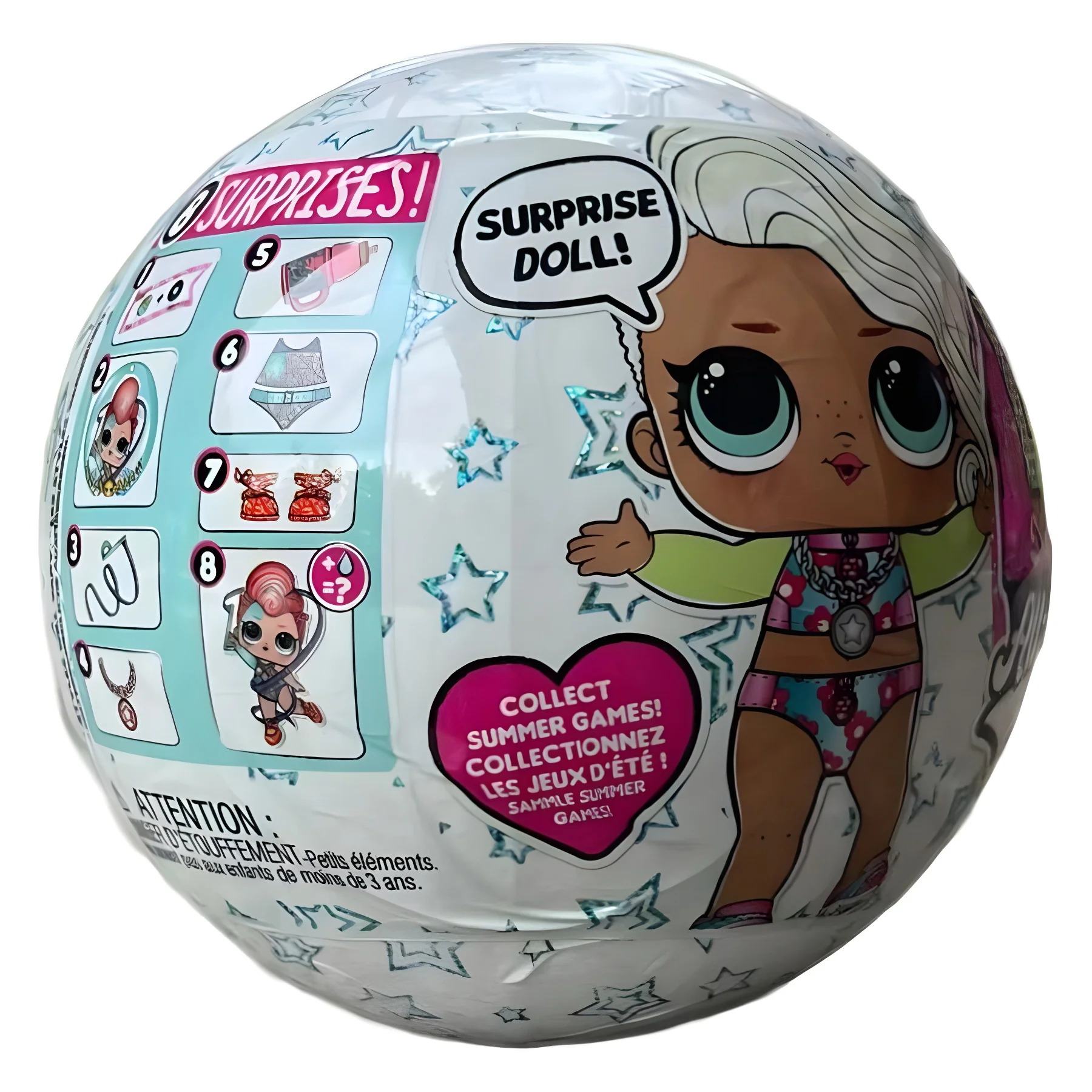 Original LOL Surprise Blind Box Figure Summer Sports Series Blind Bag Toys MGA Mistery Box Big Sister Disassemble Ball Blind Box